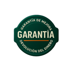 Garantía escrita de mejora o devolución ECO K2 Sanidad Ambiental